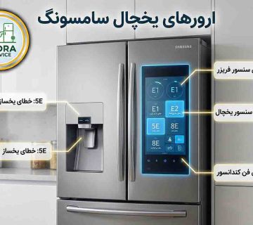 ارور یخچال سامسونگ